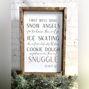 Buddy The Elf Quoted Framed Sign